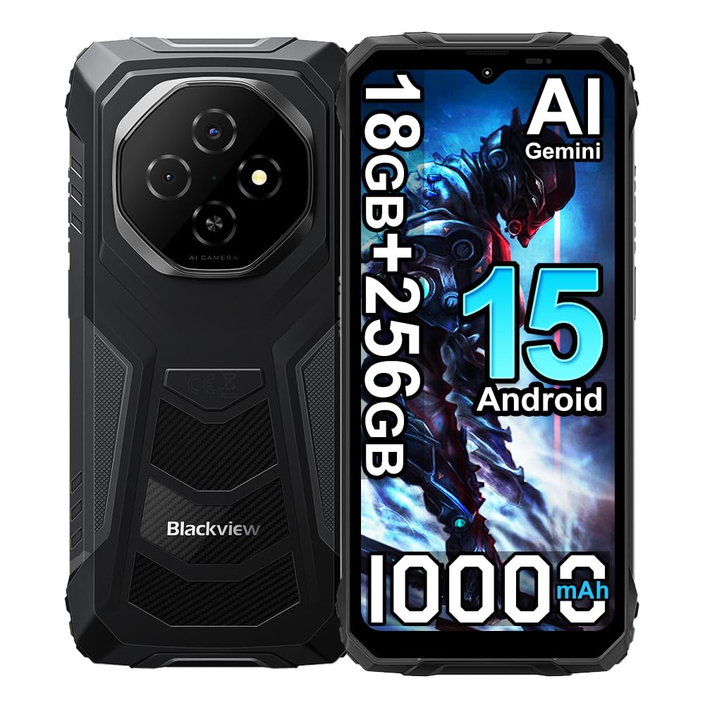 BLACKVIEW FORT 1 256B 6GB RAM 10000MAH RESISTENTE