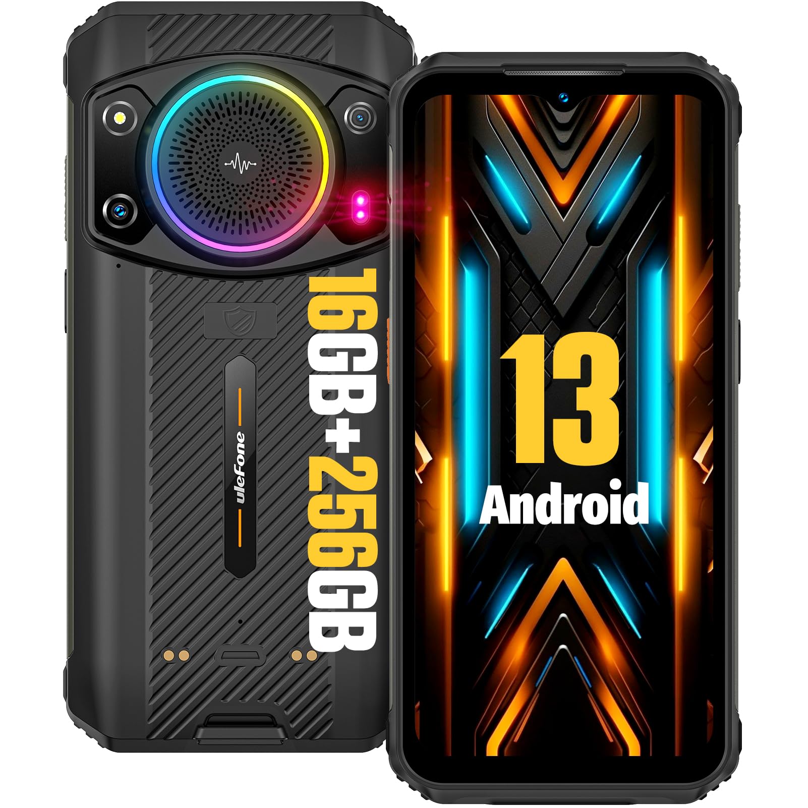 ULEFONE ARMOR 21 256GB 8GB RAM RESISTENTE 9600MAH SUPER PARLANTE