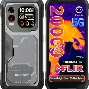 BLACKVIEW XPLORE 1 PRO 5G 256GB 12GB RAM 20000MAH RESISTENTE TÉRMICA