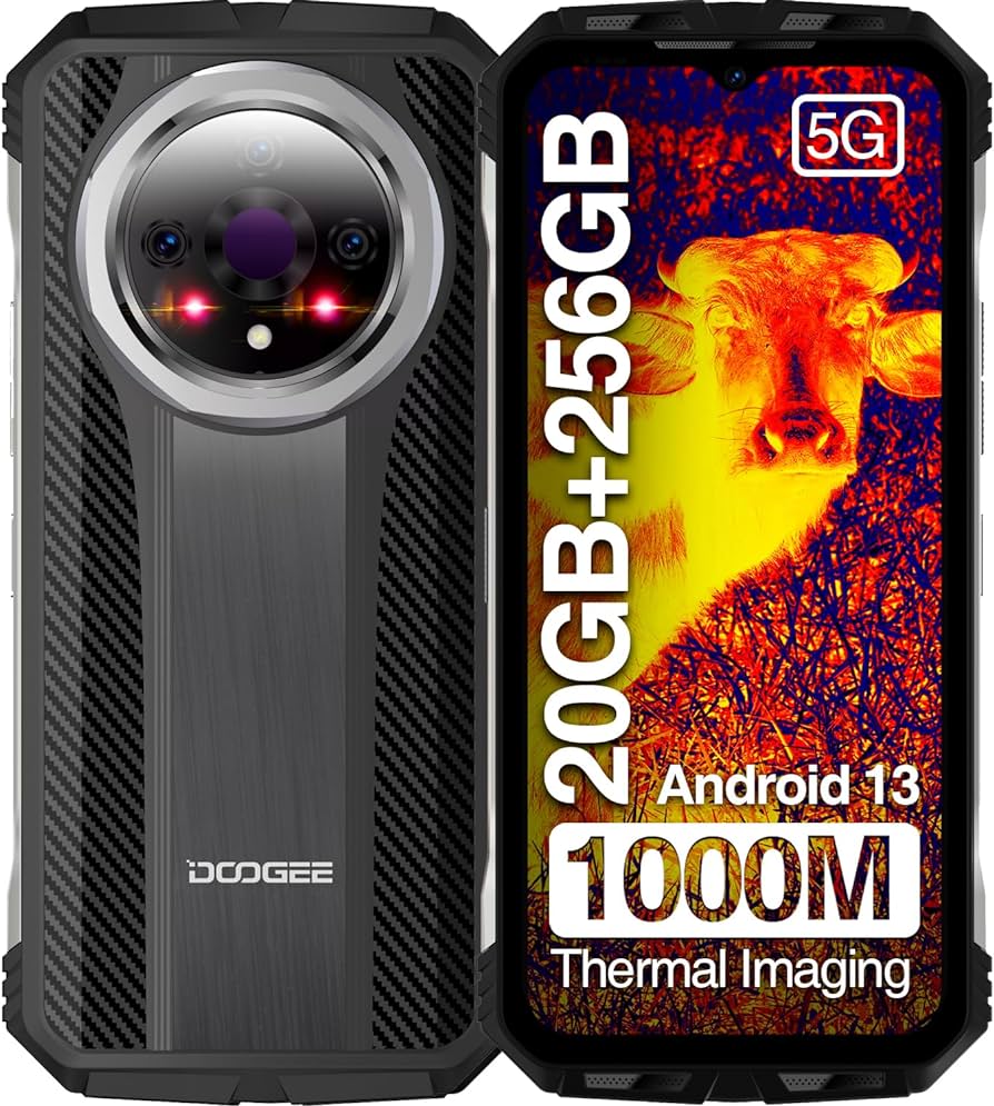 Doogee S96 GT - Negro - Cuádruple cámara trasera