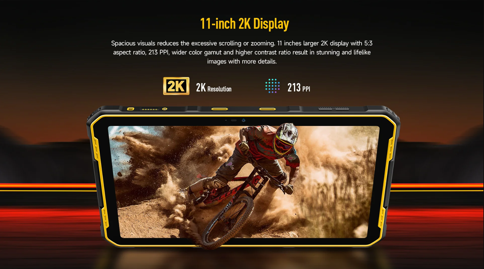 ULEFONE ARMOR PAD 2 256GB 8GB RAM 18600MAH RESISTENTE TABLET - Image 3
