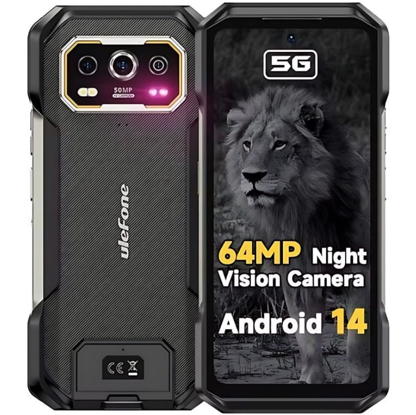 ULEFONE ARMOR 27 PRO 5G 256GB 12GB RESISTENTE CÁMARA VISION NOCTURNA 10600 MAH