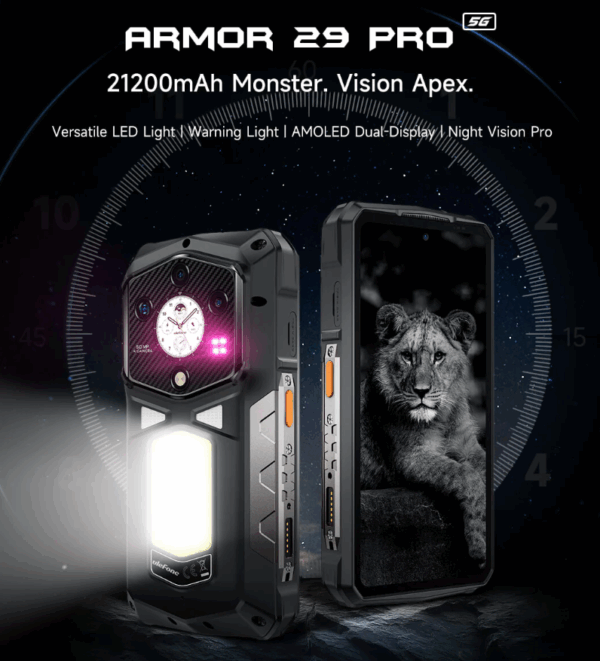 ULEFONE ARMOR 29 PRO 512GB 16GB RAM 21200MAH RESISTENTE - Image 3