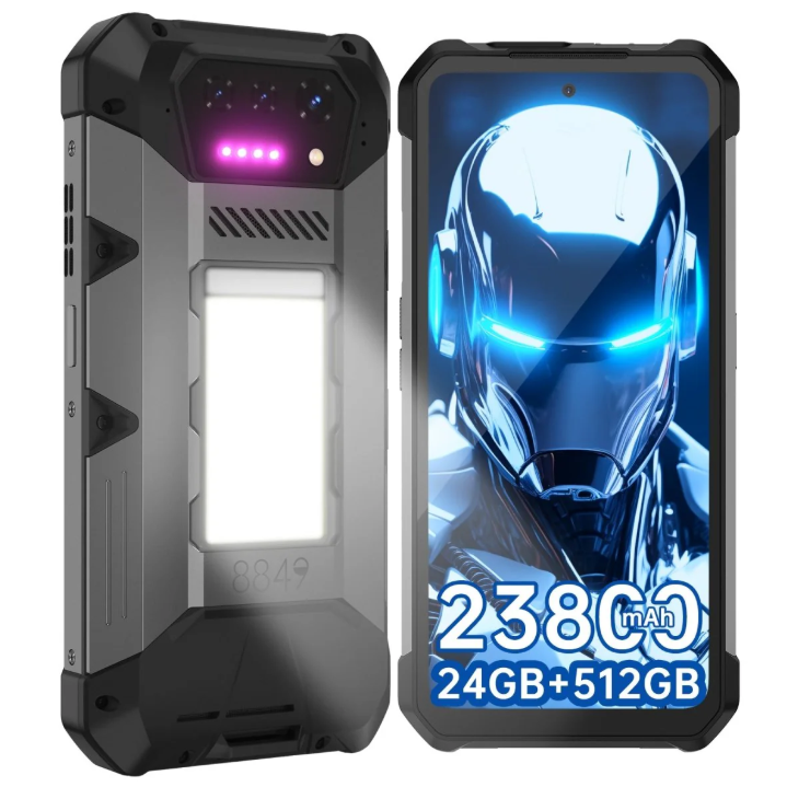 HIKE 8849 512GB 12GB RAM 23800MAH RESISTENTE LITERNA
